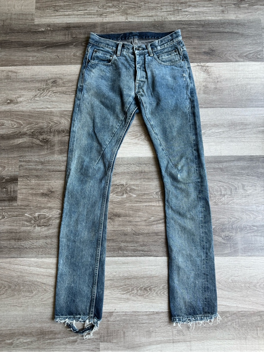OLMAR and MIRTA x DRKSHDW x RICK OWENS ss15 Hustler Blue Detroits